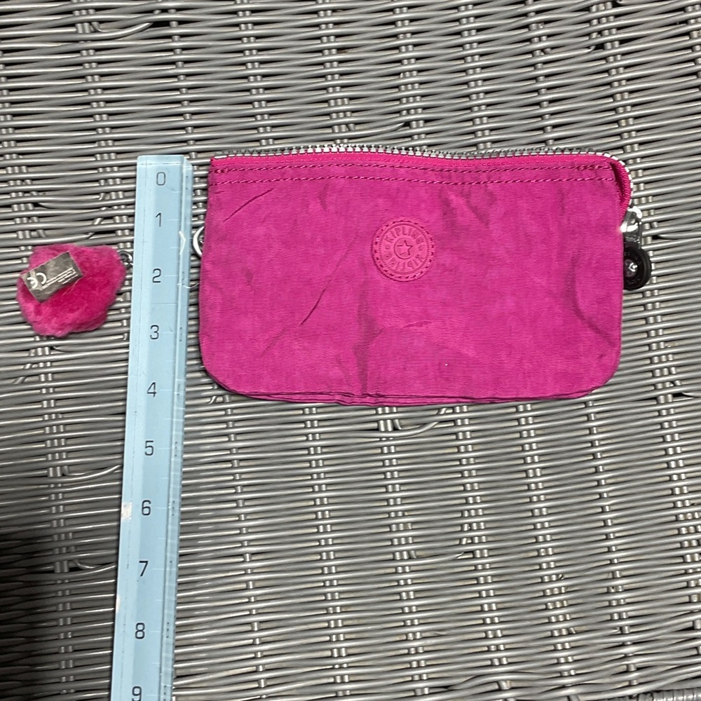 Kipling Fuchsia Bag with Sven Monkey Keychain